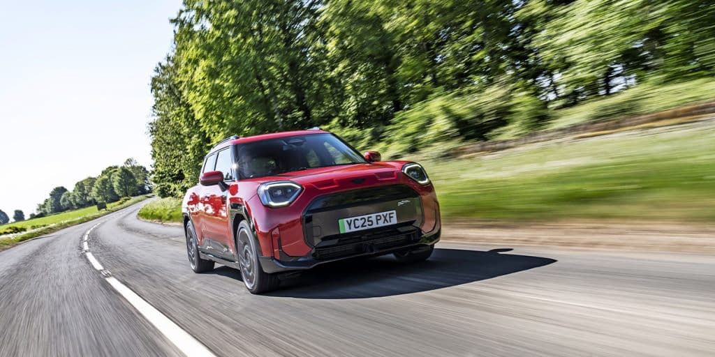 Ebenfalls elektrisch unterwegs: das John Cooper Works-Modell Aceman