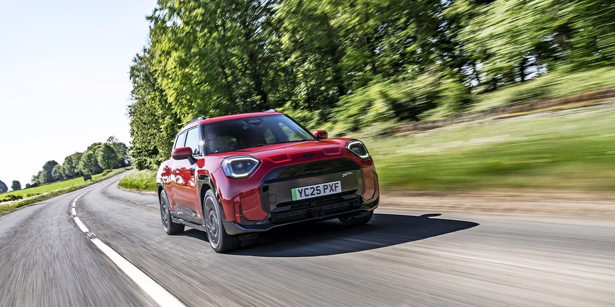 Ebenfalls elektrisch unterwegs: das John Cooper Works-Modell Aceman