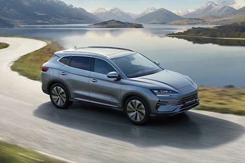 Das Familien-SUV Seal U DM-i des chinesischen Herstellers BYD ist als Plug-in-Hybrid ausgelegt.